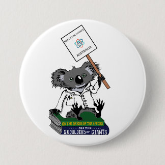 März für Wissenschaft Australien - Koala Button