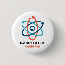 März für Wissenschaft - Canberra - Button