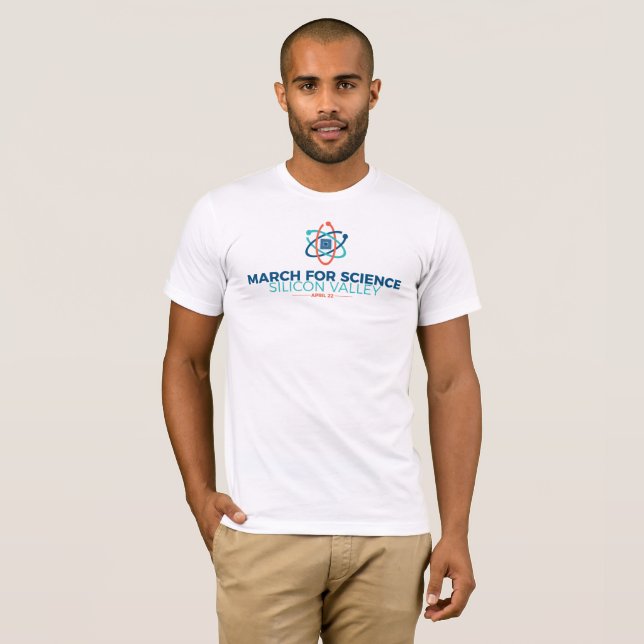 März für Wissenschaft SV T - Shirt Weiß (Vorne ganz)