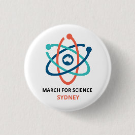 März für Wissenschaft - Sydney - Button
