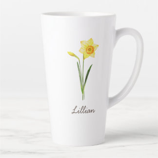 März Geburtsmonat Blume affodil Milchtasse