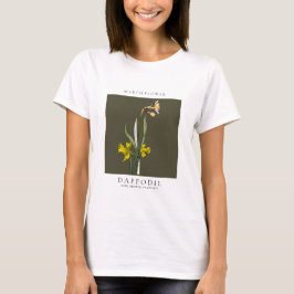März-Geburtsmonatsblume T-Shirt