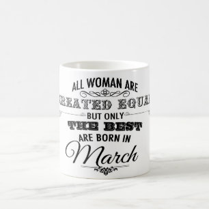 März-Geburtstags-Tasse Tasse