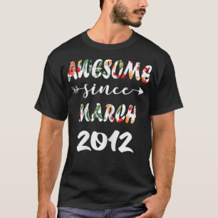 März Girl 2012 10 Geburtstag 10 Jahre Phantastisch T-Shirt