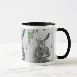 März-Hase-Tassen-März-Hase-Kunst-Märchenland-Tasse Tasse