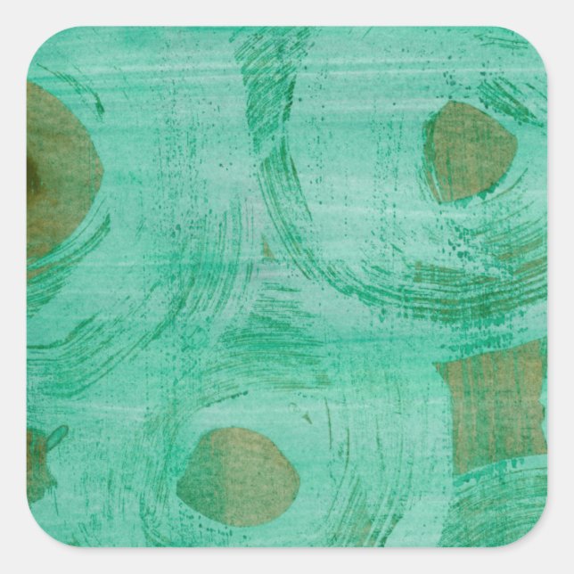 MÄRZ I QUADRATISCHER AUFKLEBER (Vorderseite)