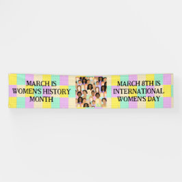 März ist der Monat der Frauengeschichte Banner