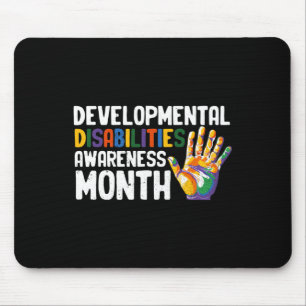 März ist ein Wissen über nationale Entwicklungsstö Mousepad