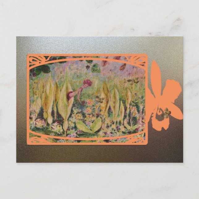 März-Kalender-Postkarte Postkarte (Vorderseite)