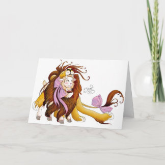 März (leere Grußkarte Karte