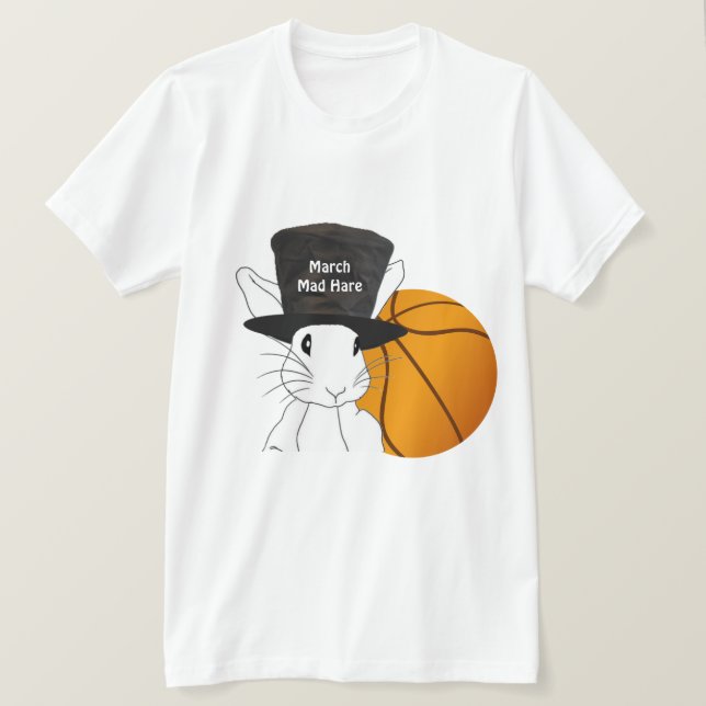 März Mad Hare Basketball T-Shirt (Design vorne)