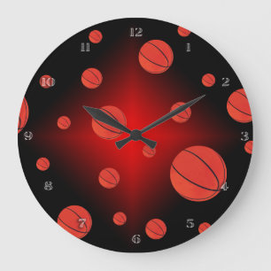 März Madness Wall Clock Große Wanduhr