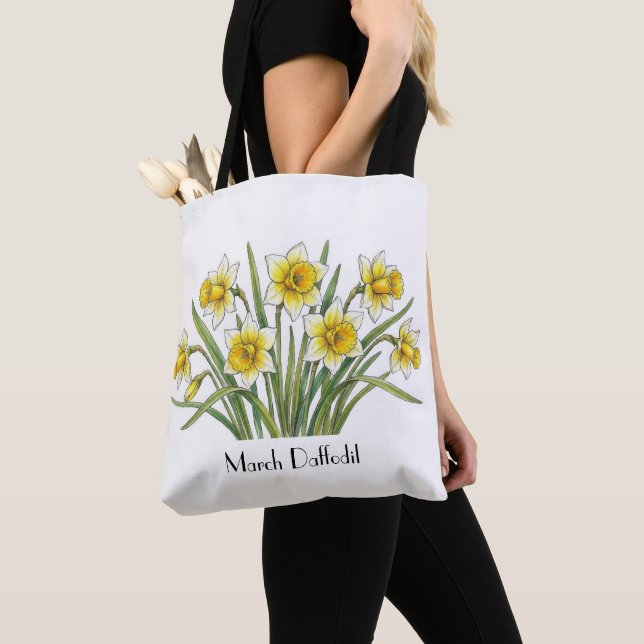 März Narzissen Blumen (Von Nahem)