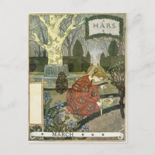 März Postkarte