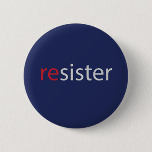 März-Protestslogan der Resisterfrauen Button