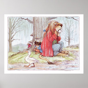 März Rain von Wallace Tripp Poster