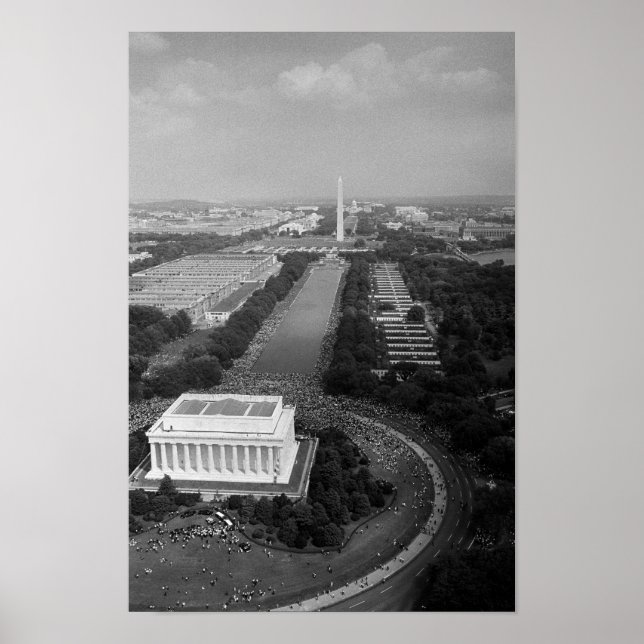 März über zivile Rechte in Washington - 1963 Poster (Vorne)