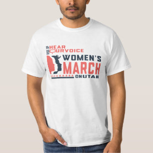 März Utah erheben sich und hören unsere Stimmen T-Shirt