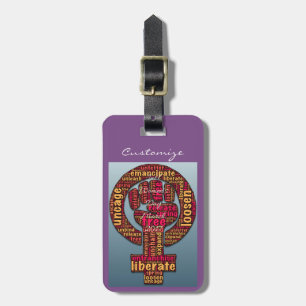 März von Frauen seit 2017 Gepäckanhänger