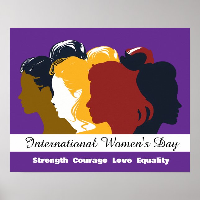 März zum Frauentag 8. 2025 Poster (Vorne)