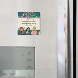 März zum Internationalen Frauentag 8. Magnet