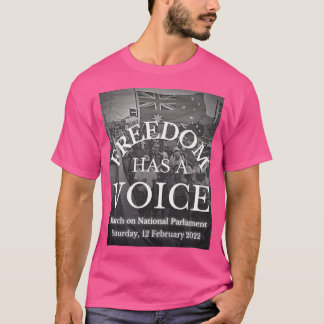 März zum nationalen Parlament T-Shirt
