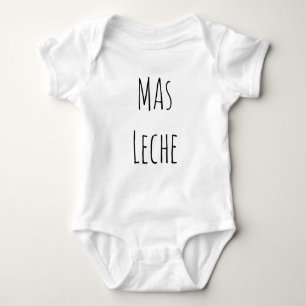 Mas leche lustiger Babybodysuit Baby Strampler