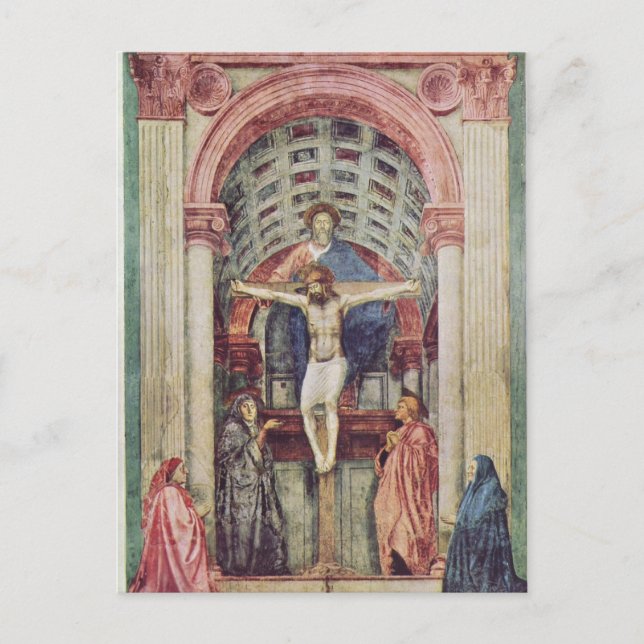 Masaccio Art Postkarte (Vorderseite)
