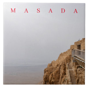 Masada Israel Blick Keramik Fliesen
