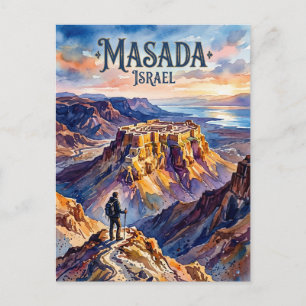 Masada Nationalpark Israel Postkarte