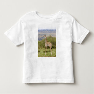 Masai-Giraffe (Giraffa camelopardalis 2 Kleinkind T-shirt