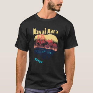 Masai Mara Kenia National Safari Serengeti Wildleb T-Shirt