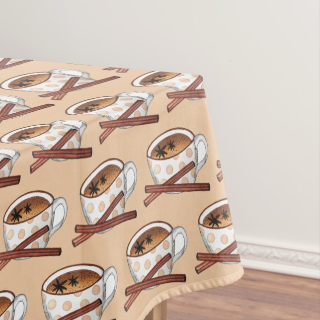 Masala Chai Teacup Indian Spiced Black Tee Cuppa Tischdecke (Beispiel)