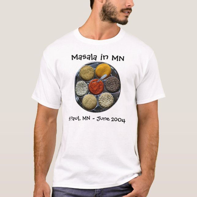 Masala in Mangan T-Shirt (Vorderseite)