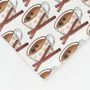 Masala Spiced Chai Tea Indische Küche Fleecedecke