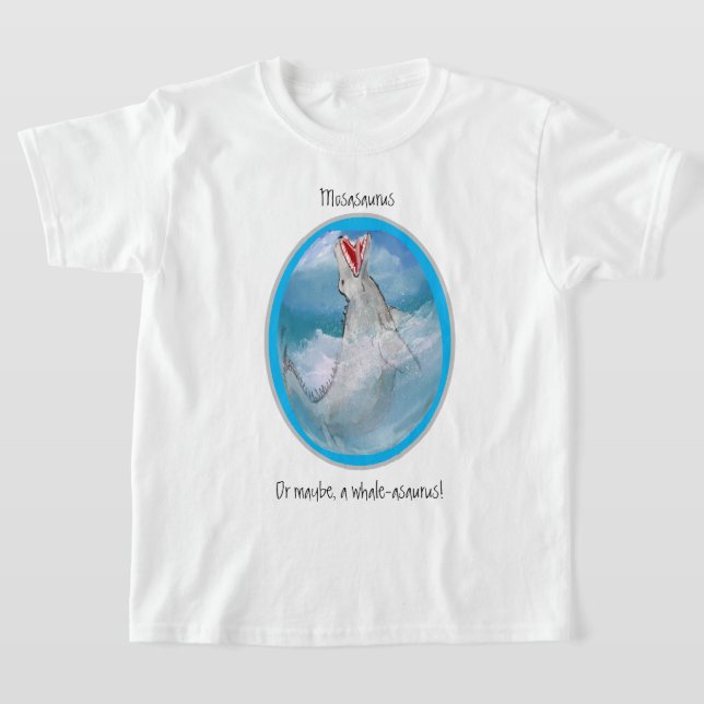 Masasaurus oder Walfisch-Saurier  T-Shirt (Ablage )