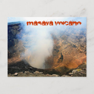 Masaya Vulkan, Nicaragua, C.A. Postkarte