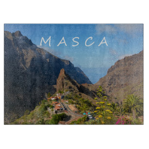 Masca in Spanien Schneidebrett