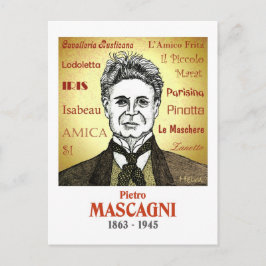 Mascagni Postkarte