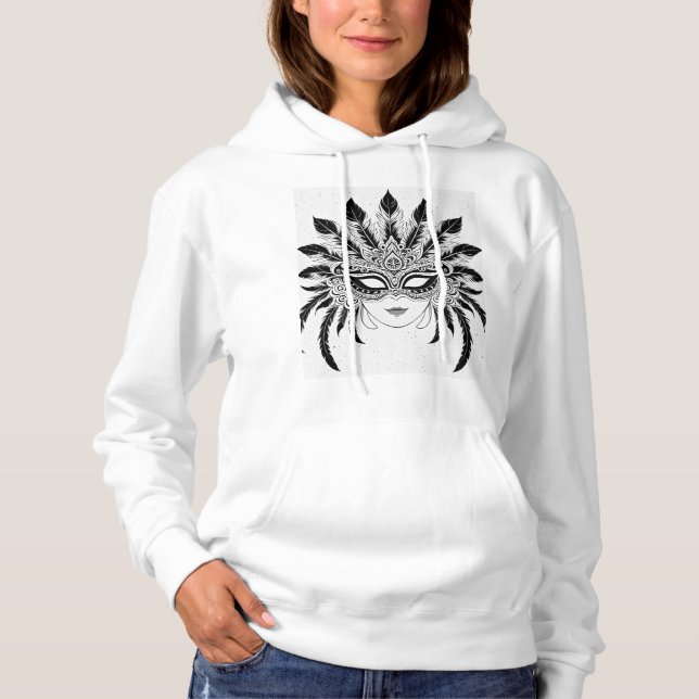Máscara de carnaval incrível  hoodie (Vorderseite)