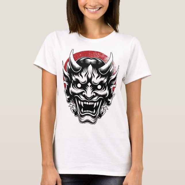 máscara de samurai- japan  T-Shirt (Vorderseite)