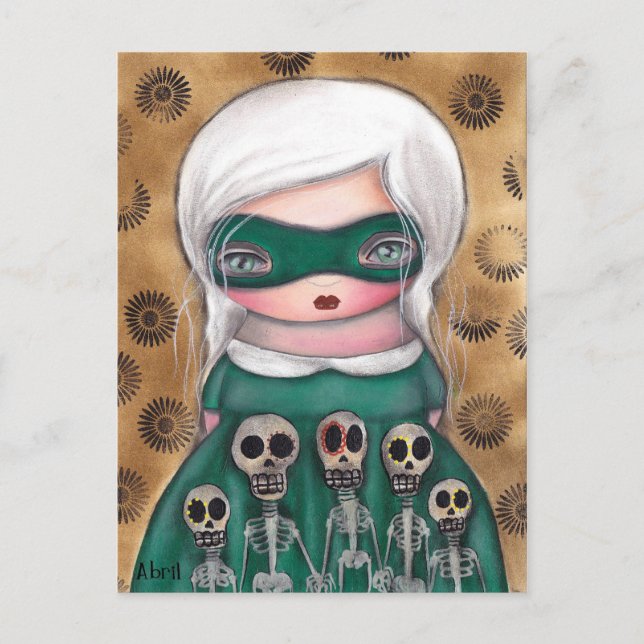 Mascara Postkarte (Vorderseite)