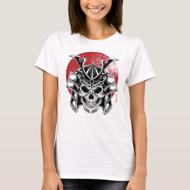 Máscara Samurai Oni / Samurai Oni Mask Women T-Shirt (Vorderseite)