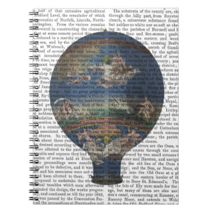 Maschine Aerostatique Heißluft-Ballon Notizblock