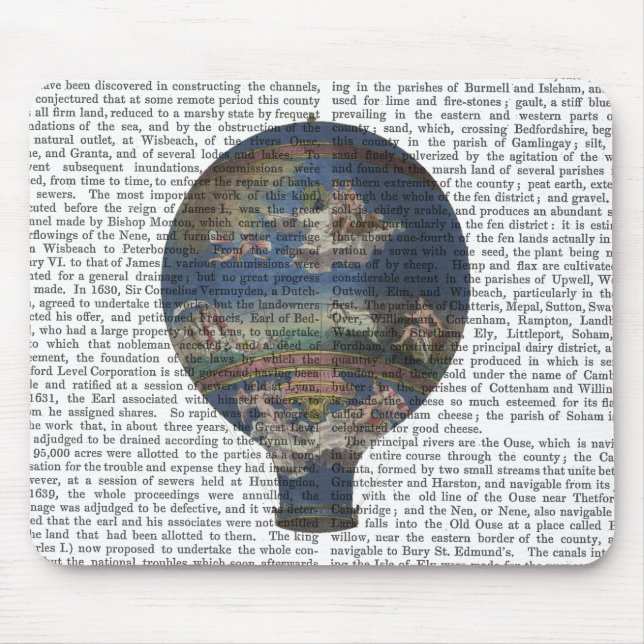 Maschine Aerostatique Heißluftballon Mousepad (Vorne)