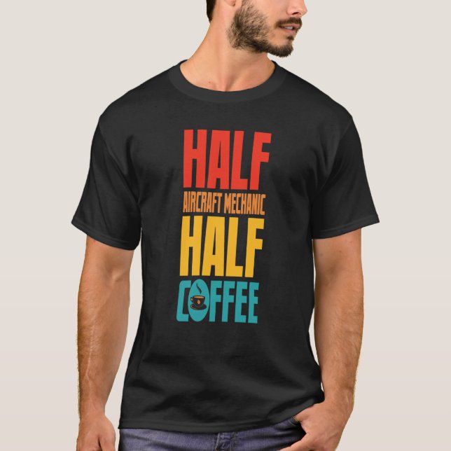 Maschine für Kaffee T-Shirt (Vorderseite)