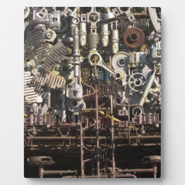 Maschinen für Dampfmaschinen Fotoplatte (Vorderseite)