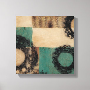 Maschinen II Leinwanddruck