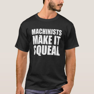 Maschinen machen es quadratisch CNC-Bearbeitung T-Shirt