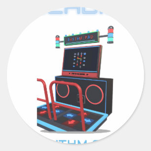 Maschinen-Serie: Rhythm Pad Aufkleber
